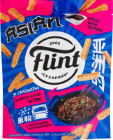 Сухарики пшеничные Говядина Wok 60г + соус Wok Терияки 15г Asian Flint д/п 75г