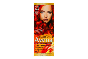 Крем-фарба для волосся стійка Gloss Color №740 Avena 1шт