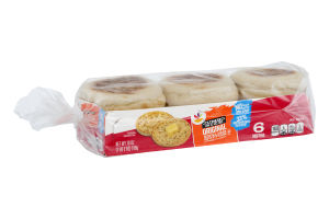 Ahold English Muffins Jumbo - 6 CT