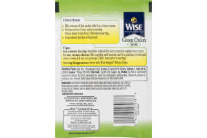 Wise Dip Mix Green Onion Flavored