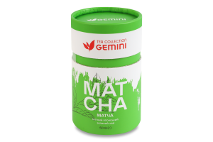 Чай зеленый японский элитный Матча Gemini тубус 50г