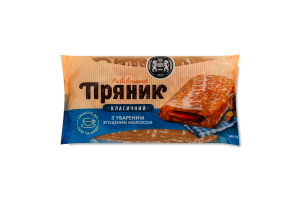 Пряник з увареним згущеним молоком Львівський Класичний Кулиничі м/у 140г