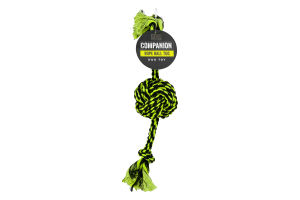 Companion Dog Toy Rope Ball Tug