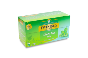Чай зелений з м'ятою Twinings к/у 25х1.5г