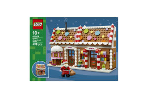 Конструктор для детей от 10лет №40809 Festive gingerbread house Lego 498эл