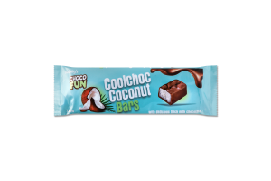 Набір батончиків Choco Fun Coconut молоч шокол