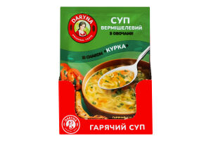 Суп вермишелевый с овощами Курица Daryna м/у 18г