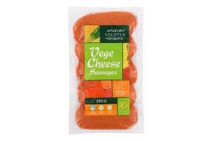 Продукт рослинний VegeCheese копчений 290г в/у Vegetus