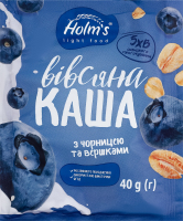 Каша вівсяна з чорницею та вершками, 40 г