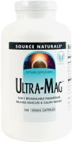 Добавка диетическая вегетарианские таблетки Ultra-Mag Source Naturals 360шт