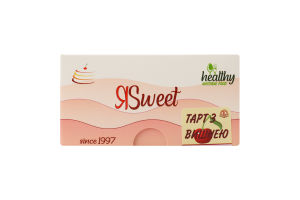Тарт з вишнею ЯSweet Кравест Світ к/у 100г