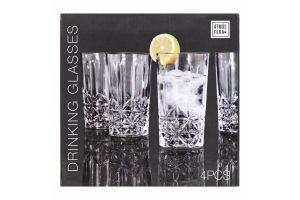 Склянка 260мл висока 4шт YE7300840