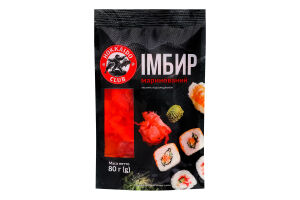 Имбирь маринованный Hokkaido club д/п 80г