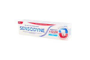 Паста зубная с фтором Чувствительность зубов и защита десен Sensodyne 75мл