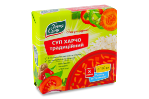 Суп харчо з рисовою крупою та натуральними сушеними овочами Традиційний Тьотя Соня м/у 180г