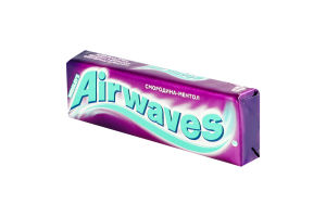 Резинка жевательная без сахара с ароматом черной смородины и ментола Airwaves м/у 14г