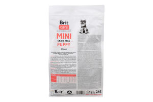 Корм сухой Lamb Puppy Mini Care Brit м/у 2кг