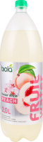 Напій безалкогольний Фруктова вода смак Білого персика сильногазований 2л пет Біола