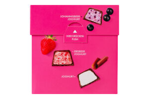 Шоколад молочний Yogurt love Шоколадні куби Ritter Sport к/у 176г
