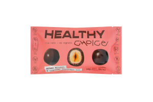 Драже фундук в чорному шоколаді Healthy Choice м/у 50г