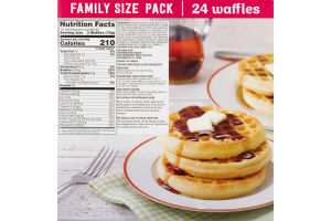 SE Grocers Homestyle Waffles - 24 CT