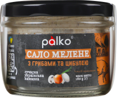 Сало молотое с грибами и луком Palko с/б 160г