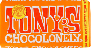 Шоколад молочний Tony's Chocolonely карам сіль