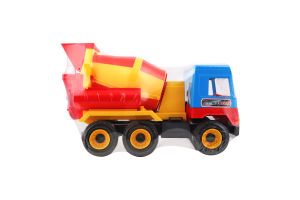 Іграшка пластикова Авто бетонозмішувач Middle truck Wader 39223