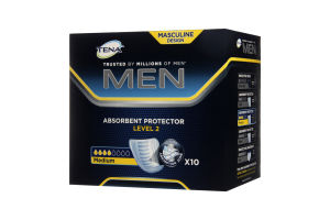Прокладки урологічні чоловічі Tena for Men-2 10шт
