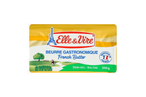 Масло вершкове 80% солоне Elle&Vire м/у 200г