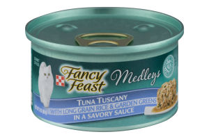 Fancy Feast Medleys Gourmet Cat Food Tuna Tuscany in a Savory Sauce