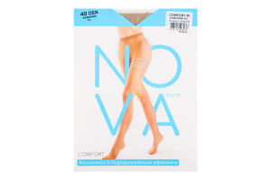 Колготки жіночі Nova Comfort 40 бежевий р.4
