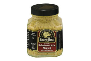 Boar's Head Delicatessen Style Mustard with White Wine