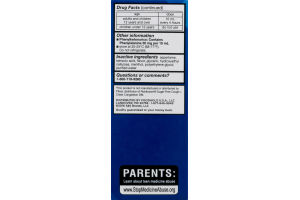 CareOne Tussin DM Cough + Chest Congestion Cherry/Menthol