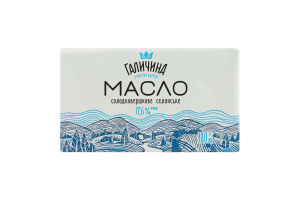 Масло солодковершкове 72.6% Селянське Галичина м/у 180г