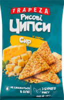 Чипсы из бурого риса Сыр Trapeza м/у 60г