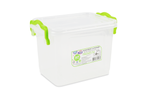 Контейнер пищевой 1.1л 162х112х120мм №01 Premium Ал-Пластик 1шт