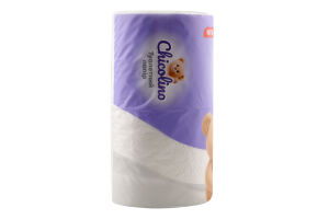 Папір туалетний білий 3шари 4шт Chicolino