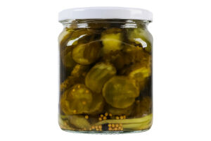 Салат з огірків пастеризований Ніжин с/б 480г