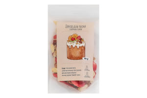 Декор для кулича из цитрусов и орехов ТОВ Серіос Снек 100г д/п