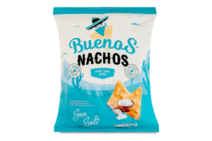 Чипсы кукурузные с морской солью Nachos Buenos м/у 90г