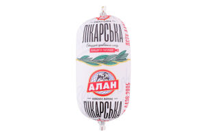 Ковбаса варена Лікарська Алан в/ґ м/у 400г