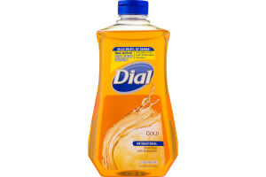 Dial Antibacterial Hand Soap With Moisturizer Gold
