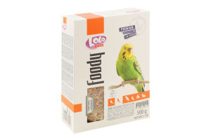 Корм д/хвилястих папуг 500г Lolo Pets