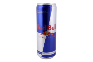Напиток энергетический безалкогольный сильногазированный с таурином Energy drink Red Bull ж/б 473мл