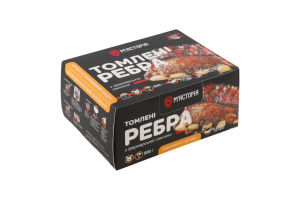 Ребра з фермерської свинини томлені в соусі татакі М'ясторія к/у 500г