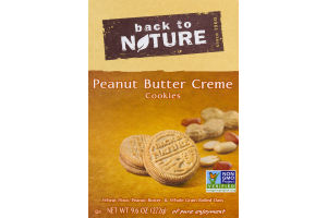 Back to Nature Peanut Butter Creme Cookies