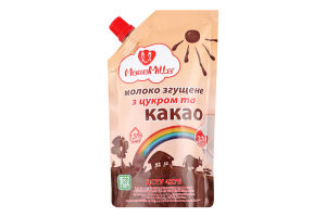 Молоко сгущенное 7.5% с сахаром и какао Mama Milla д/п 320г