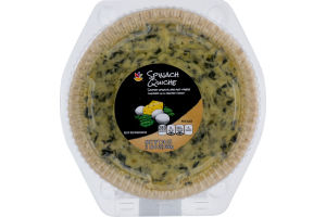 Ahold Spinach Quiche
