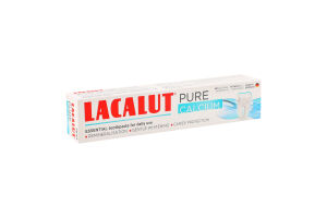 Паста зубная для природно белых и крепких зубов Pure Calcium Lacalut 75мл